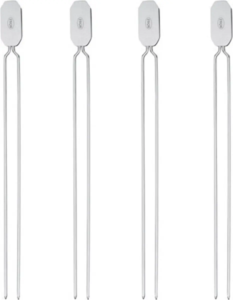 Rösle Grillspiesen 33 cm RVS - 4 Stuks - afbeelding 6 van 6
