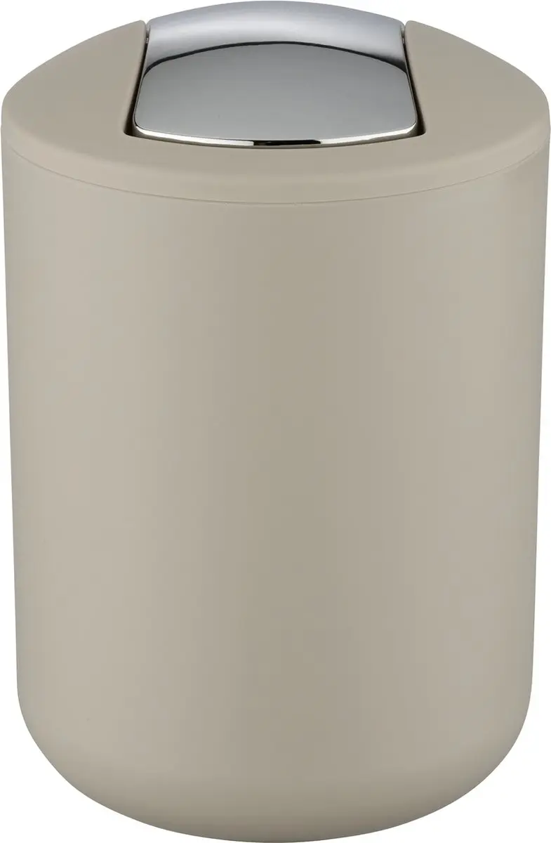 Wenko Brasil Afvalemmer 2L Taupe