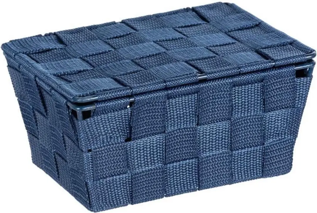 Wenko Adria Opbergmand 19cm Donkerblauw - afbeelding 2 van 4