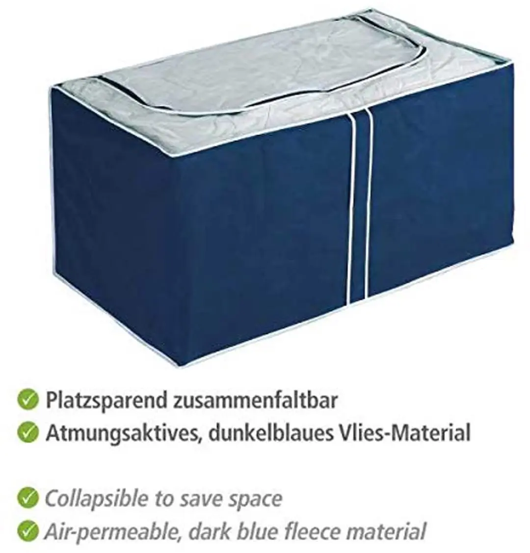Wenko Opbergbox Jumbo 91x53cm Donkerblauw - afbeelding 5 van 6