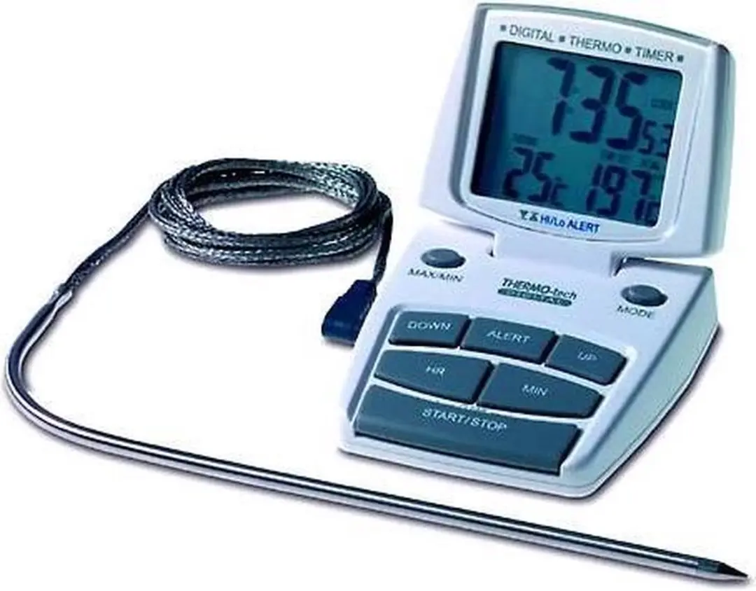 TFA Dostmann Digitale kern thermometer Wit