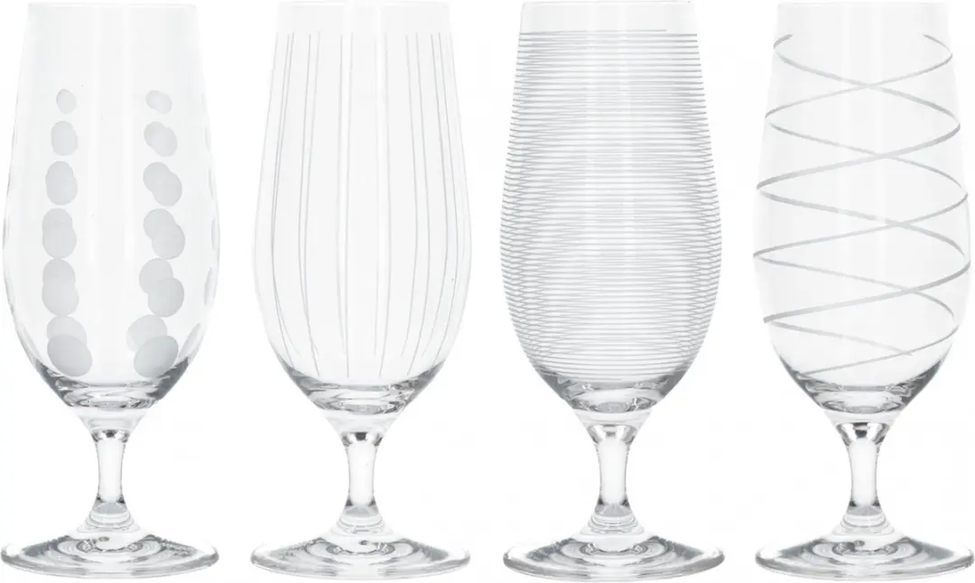 Set van 4 Bier Glazen, 0.46 L