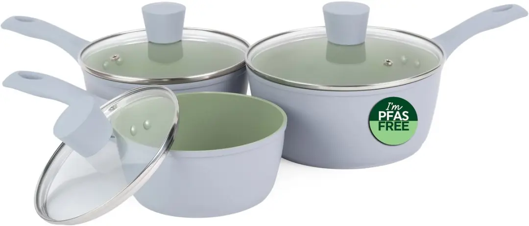 Salter Earth Pannenset 3-delig Groen