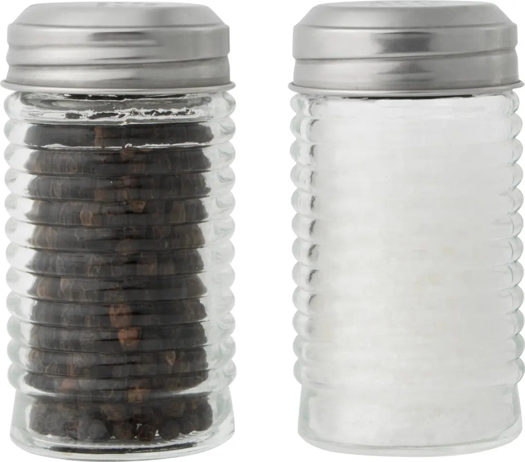 Salter Beehive Zout- En Pepermolenset, Glas, Gevuld