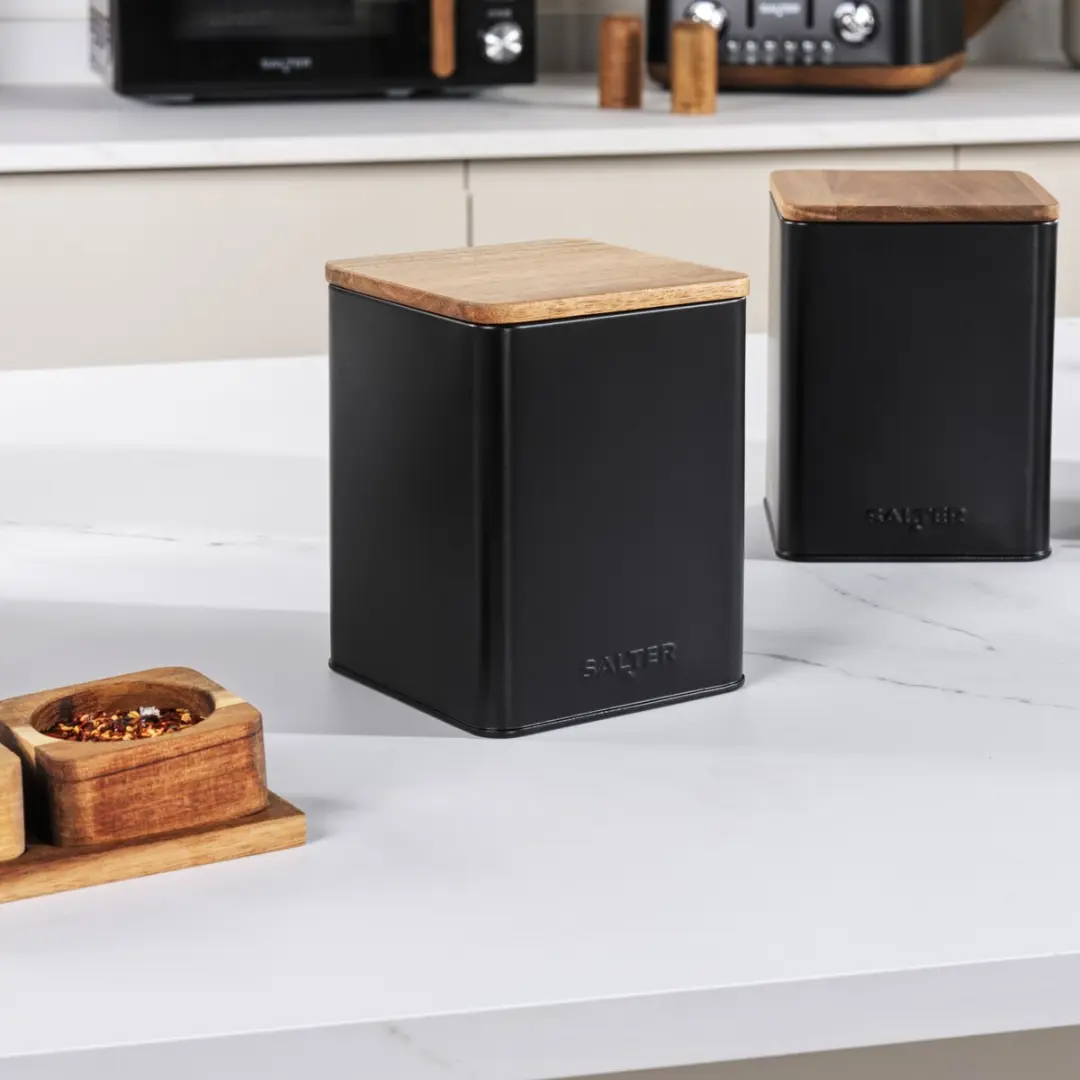 Salter Toronto Voorraadbussen Set 3-delig Zwart - afbeelding 6 van 6