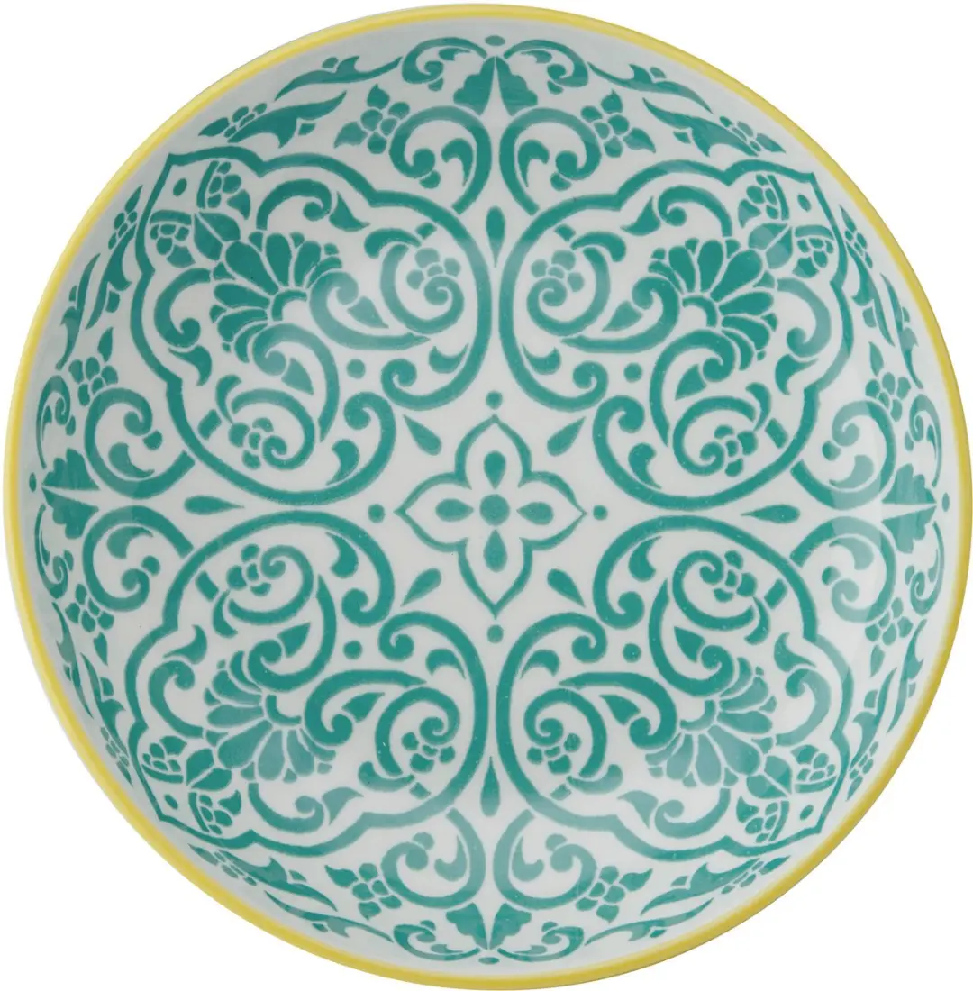 Mikasa Pastabord Geel Blauw
