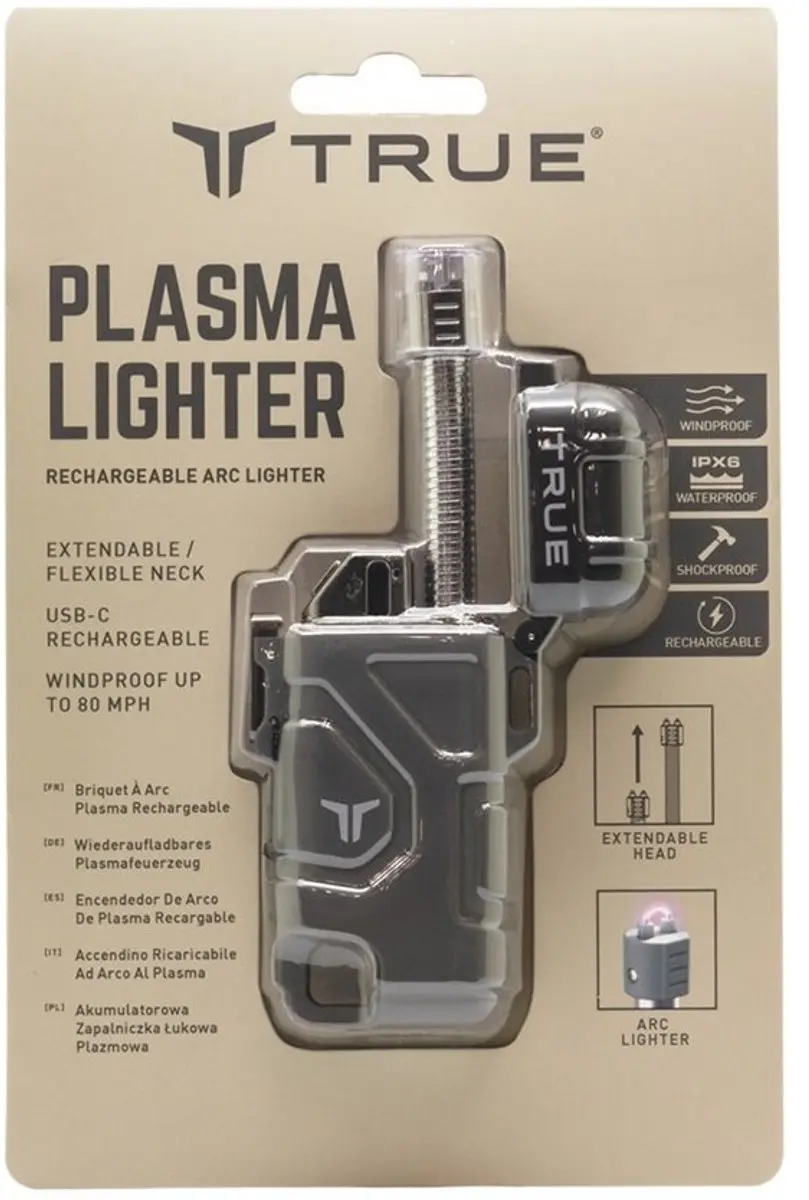 True Utility Plasma Aansteker USB-C - afbeelding 6 van 6