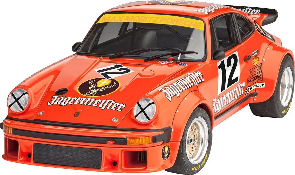 Revell 05669 Jaegermeister Porsche 50th Anniversary - Modelbouwpakket 1:24 - 104 Onderdelen - Multicolor