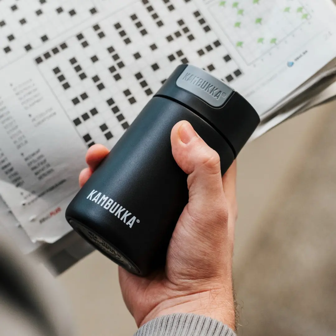 Kambukka Olympus Thermosbeker 300ml Zwart - afbeelding 6 van 6