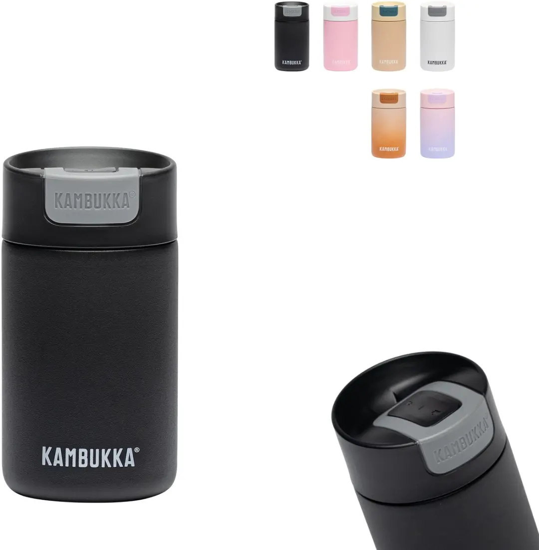 Kambukka Olympus Thermosbeker 300ml Zwart
