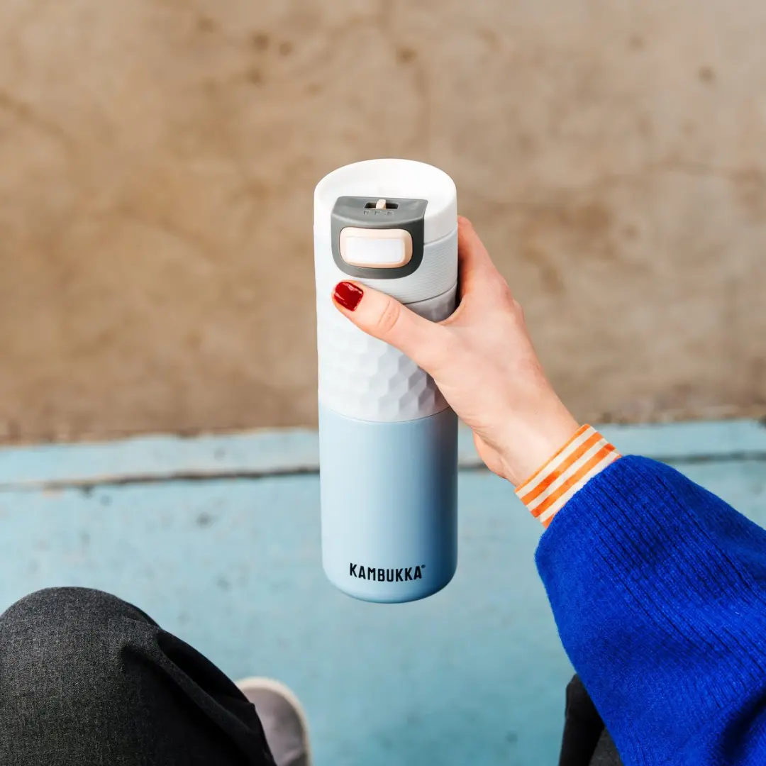 Kambukka Etna Grip Thermosbeker 500ml - Breezy Blue - afbeelding 6 van 6