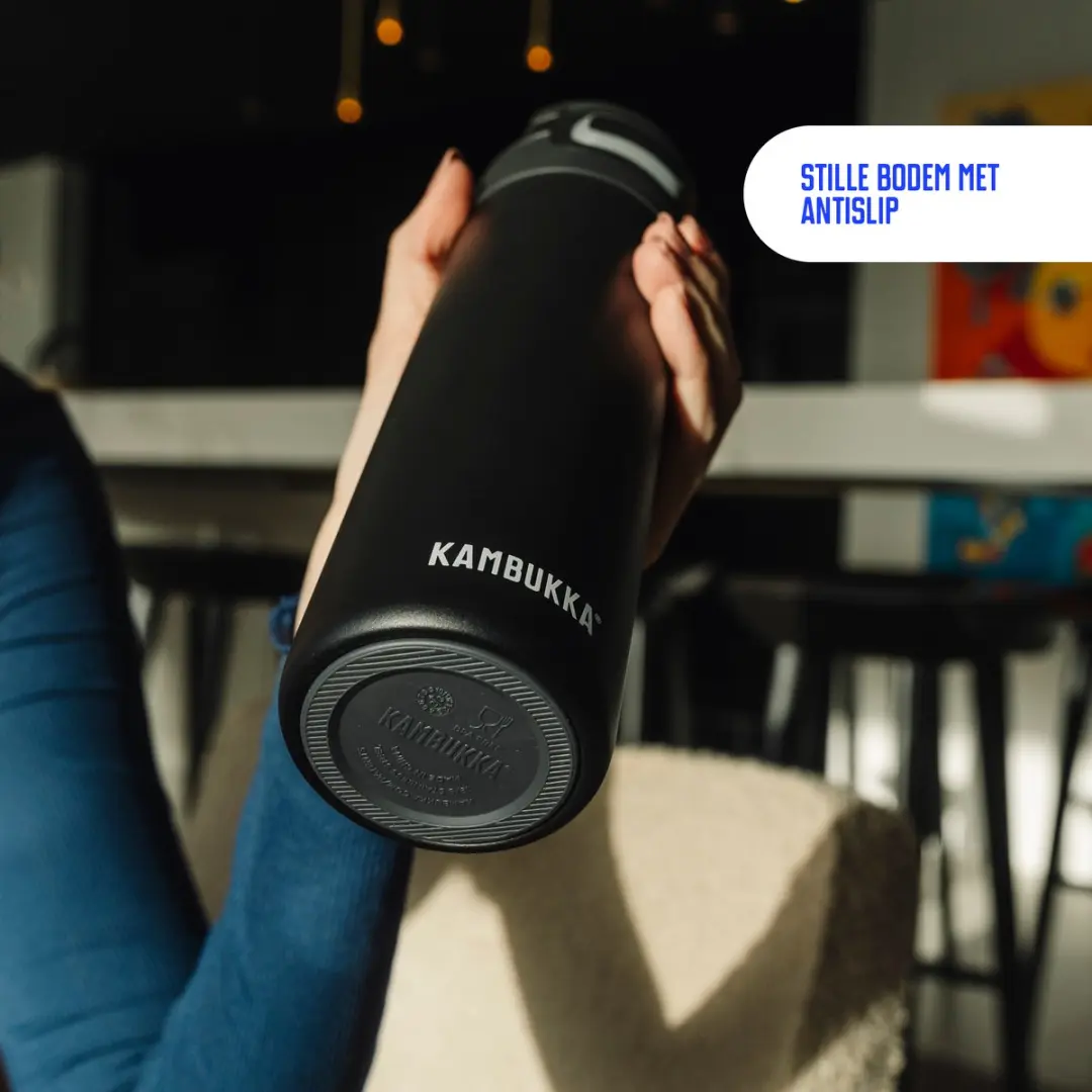 Kambukka Elton waterfles 600ml - Zwart - afbeelding 4 van 6