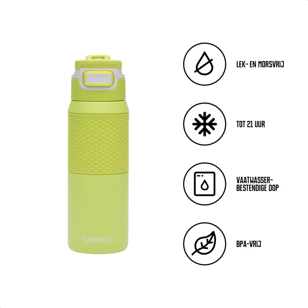 Kambukka Elton Geïsoleerde Waterfles 750ml - Mojito Summer - afbeelding 3 van 6