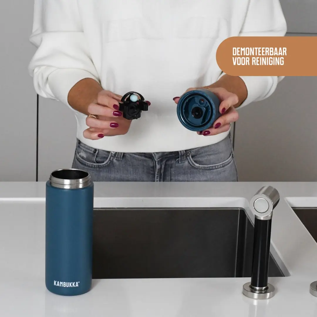 Kambukka Olympus Thermosbeker 500ml Peacock Blue - afbeelding 4 van 6