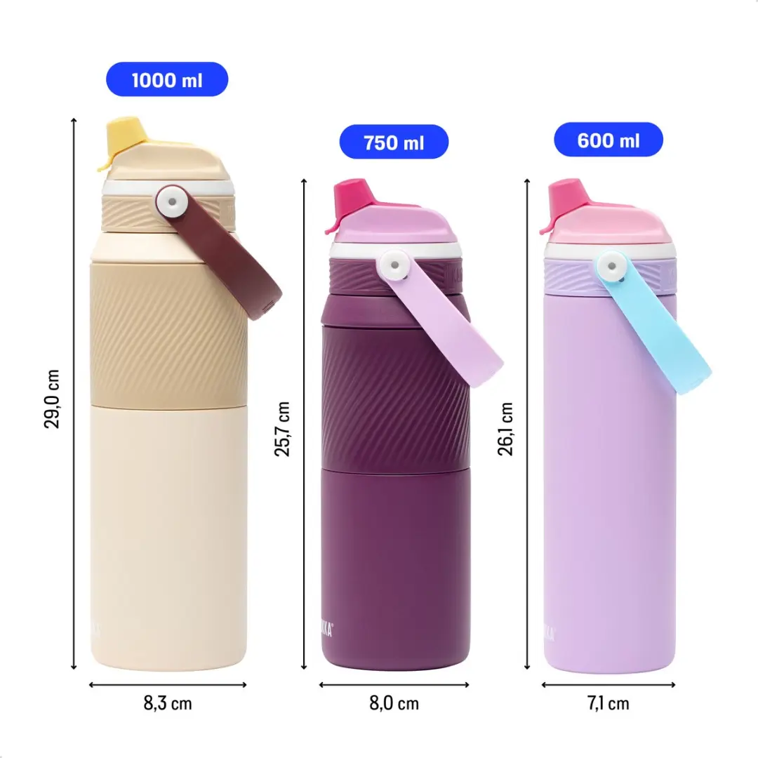 Kambukka Dupla Geïsoleerde Drinkfles 1000ml - Desert Sand - afbeelding 2 van 6