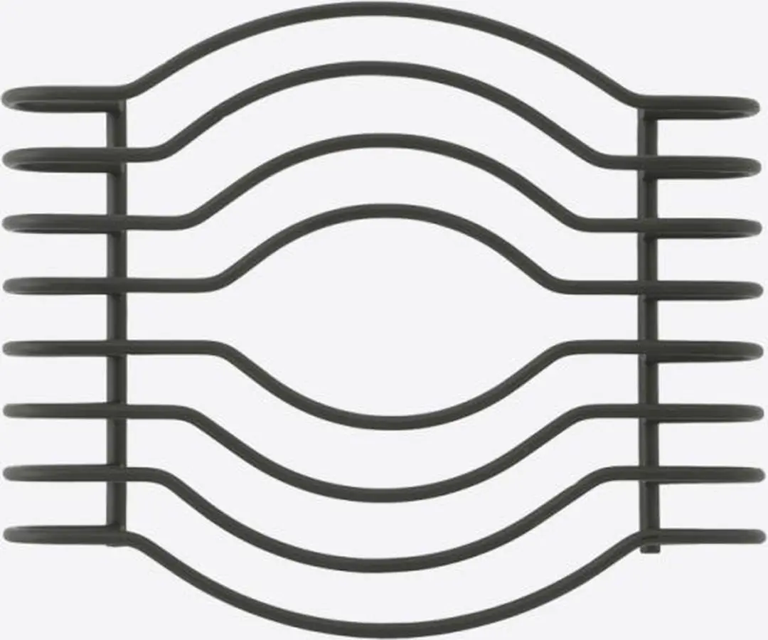 POINT-VIRGULE WIRE PAN ONDERZETTER ZWART
