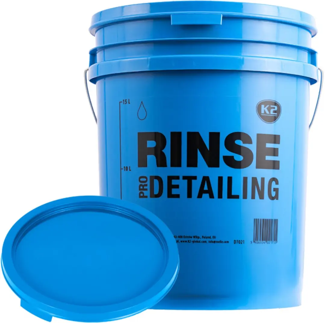 K2 RINSE Serie Detailing Emmer 20L Blauw - afbeelding 2 van 6
