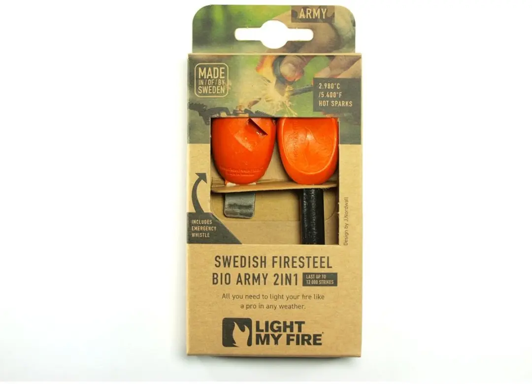 Light My Fire Firesteel Bio Army Rusty Orange - afbeelding 5 van 6