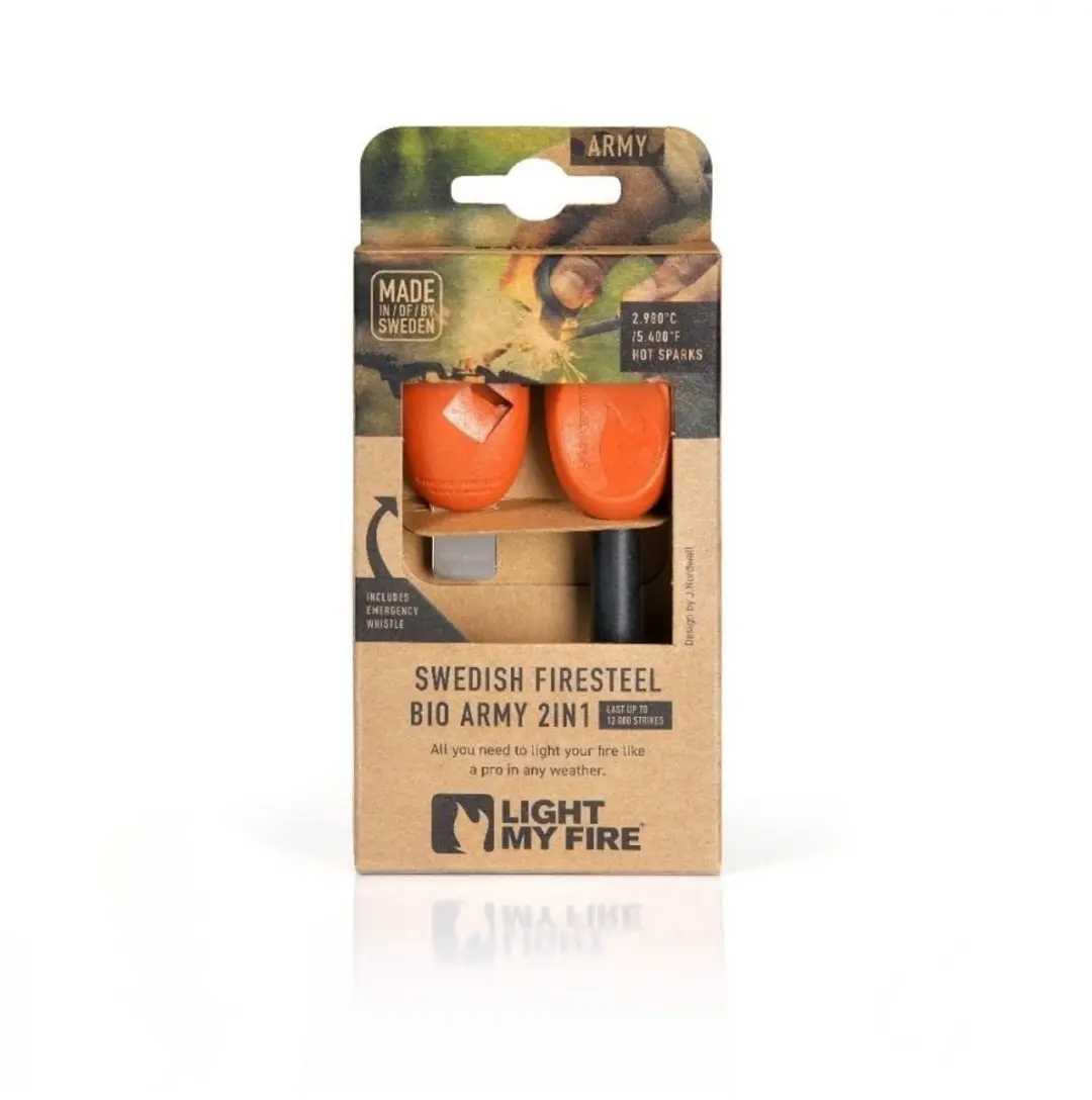 Light My Fire Firesteel Bio Army Rusty Orange - afbeelding 3 van 6