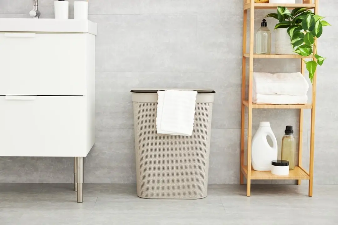 Rotho Brisen Wasverzamelaar 50L - Cappuccino - afbeelding 4 van 5