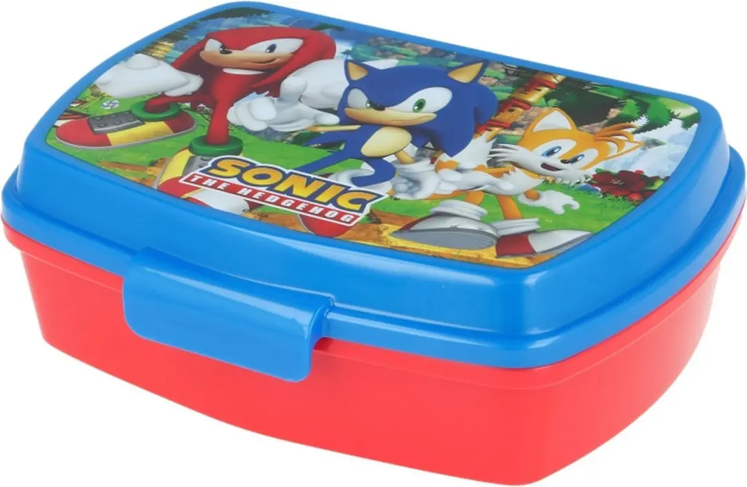 Sonic Broodtrommel 17x14cm - Multi Colour - afbeelding 4 van 4