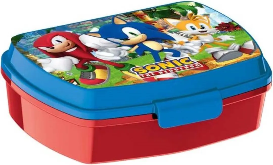 Sonic Broodtrommel 17x14cm