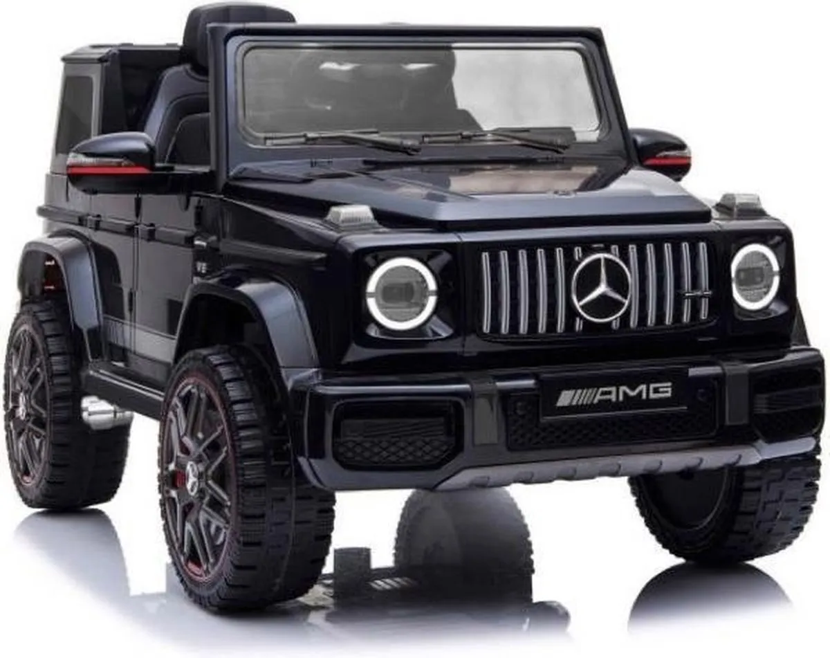Mercedes G63 AMG 12V Kinderauto - Zwart
