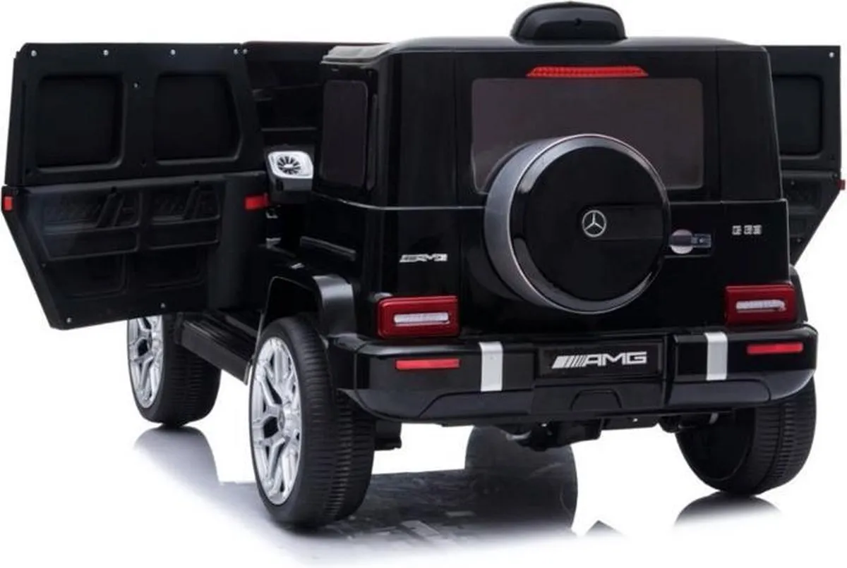 Mercedes G63 AMG 12V Kinderauto - Zwart - afbeelding 6 van 6