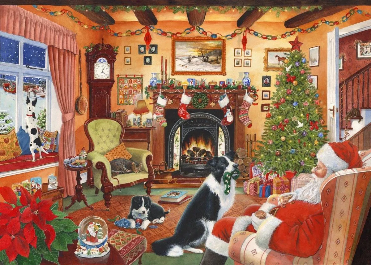 House Of Puzzles Me Too Santa Puzzel 1000 Stuks