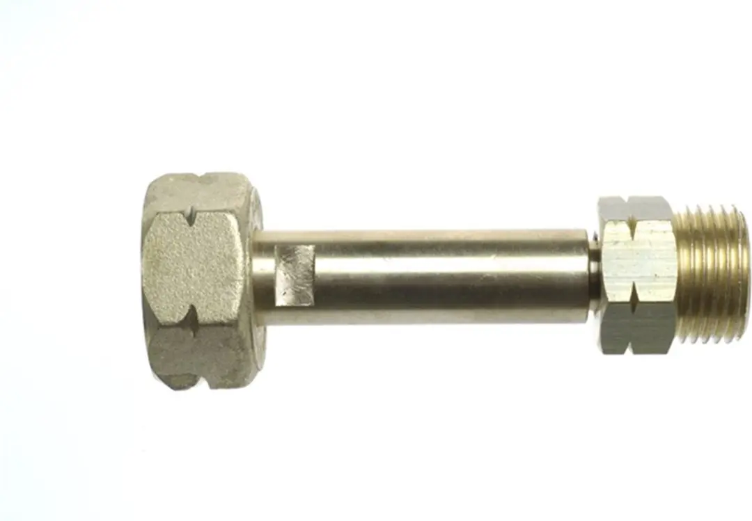 Gimeg verloop Kombi X Shell BT 6cm messing
