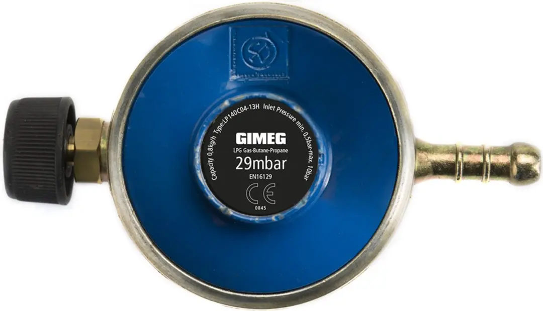 Gimeg Gasdrukregelaar Campingaz 29mbar Blauw - afbeelding 4 van 4