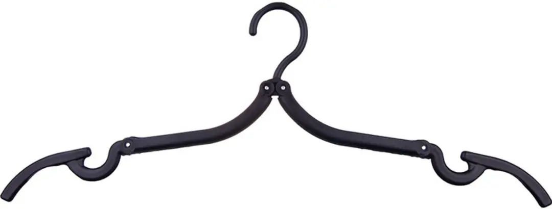 Rubytec Kledinghanger Bat 45 Cm Polypropeen Zwart 3 Stuks