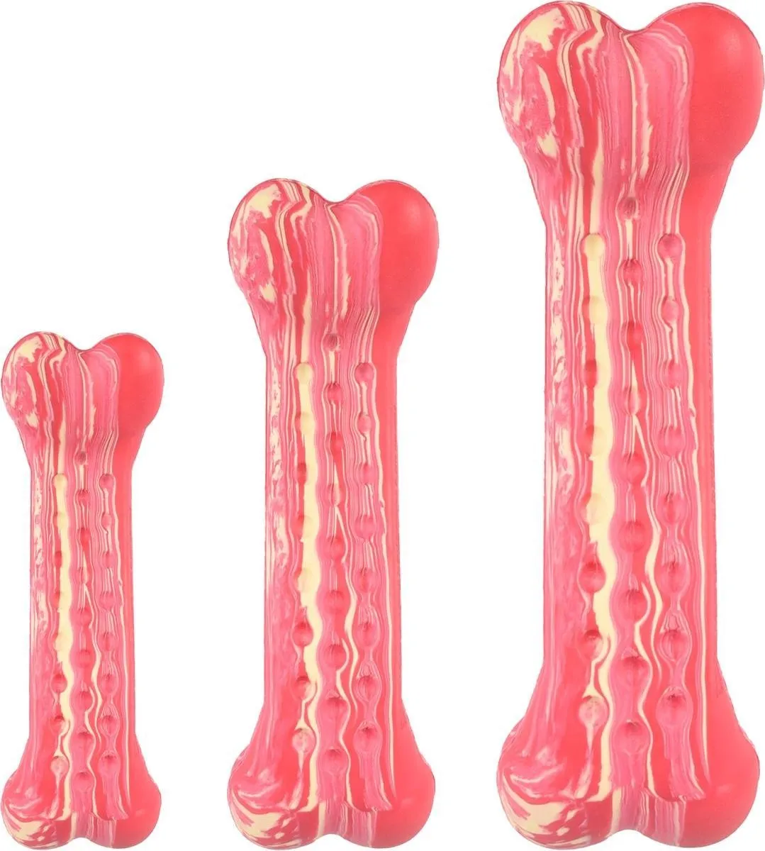 Flamingo Saveo Hondenspeelgoed - Roze 10,5x3,5x2,5cm
