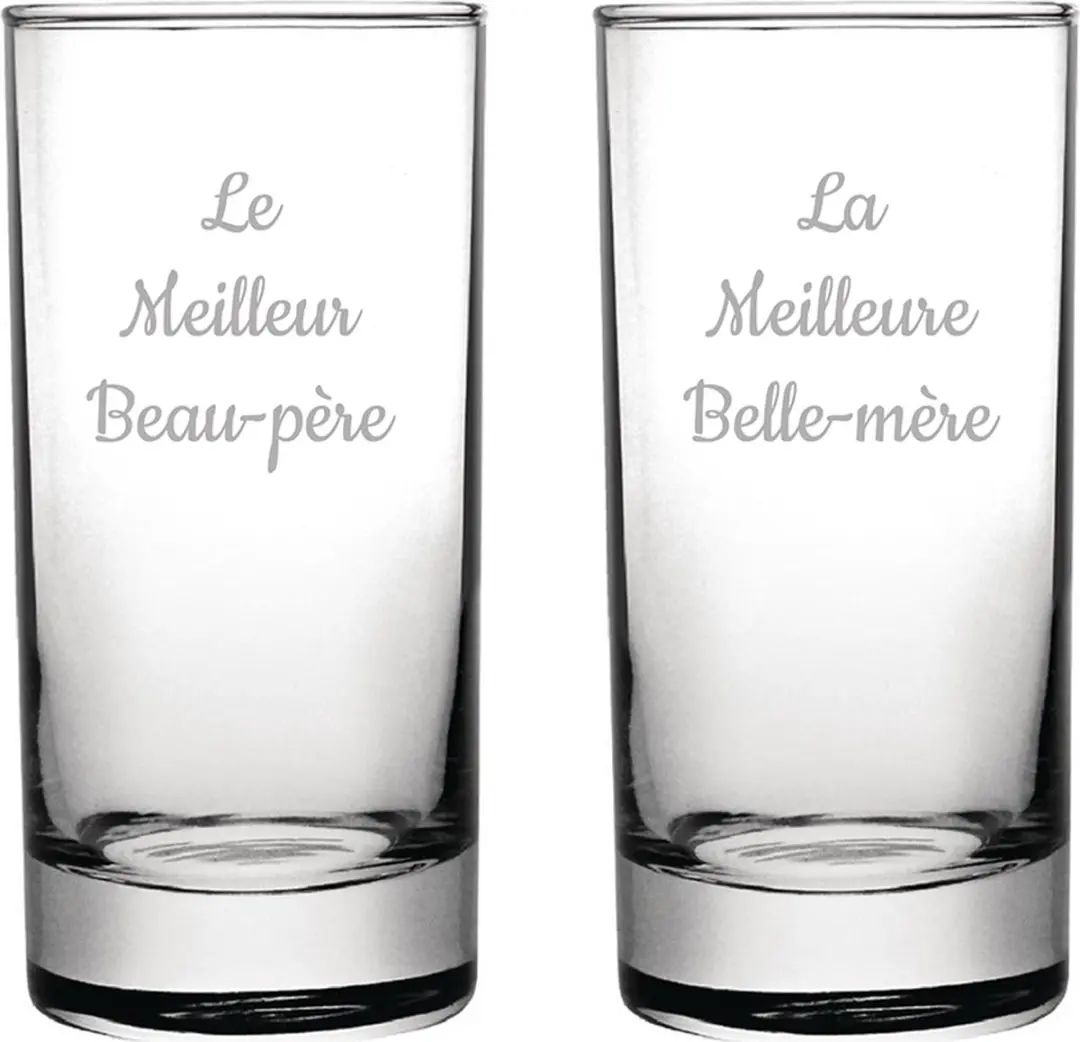 Longdrinkglas gegraveerd