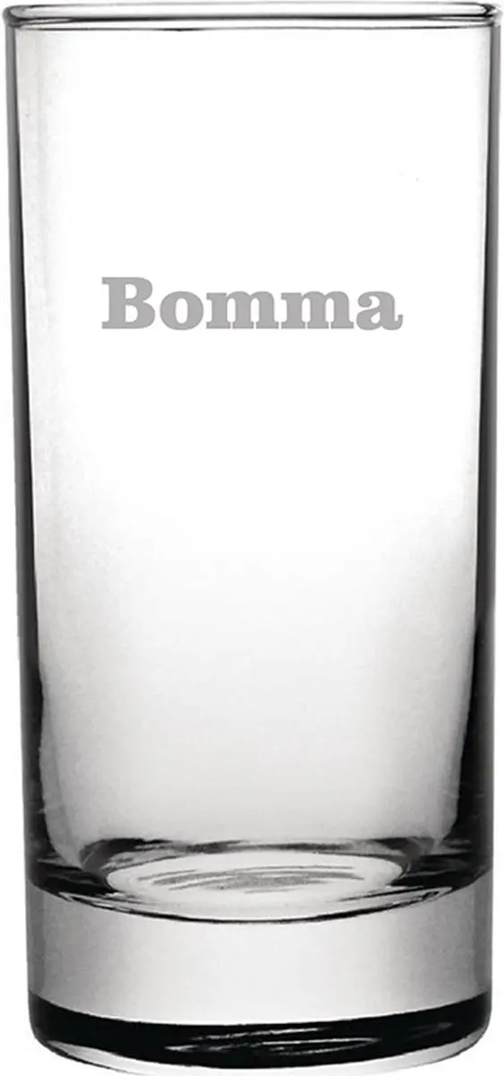 Longdrinkglas gegraveerd