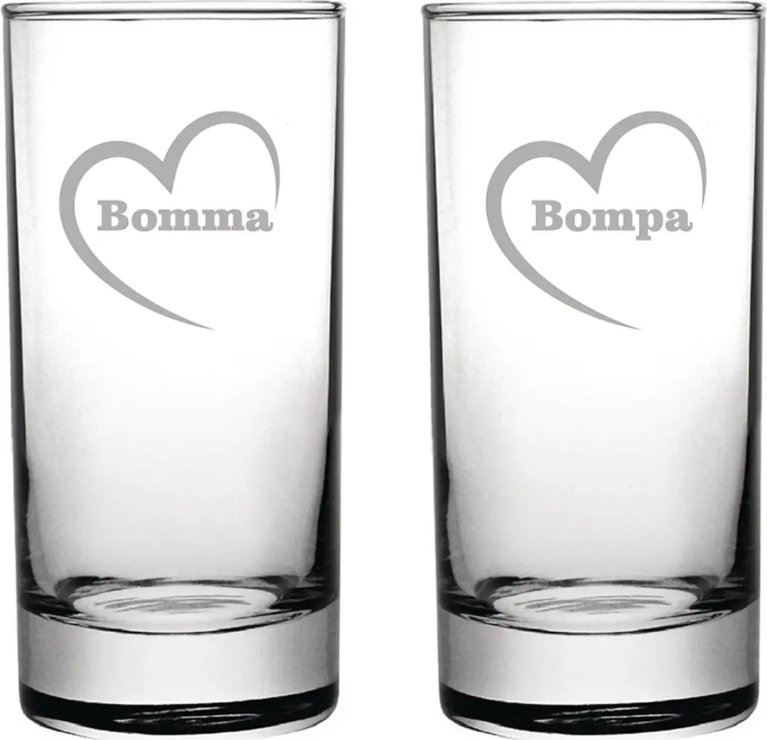 Longdrinkglas gegraveerd
