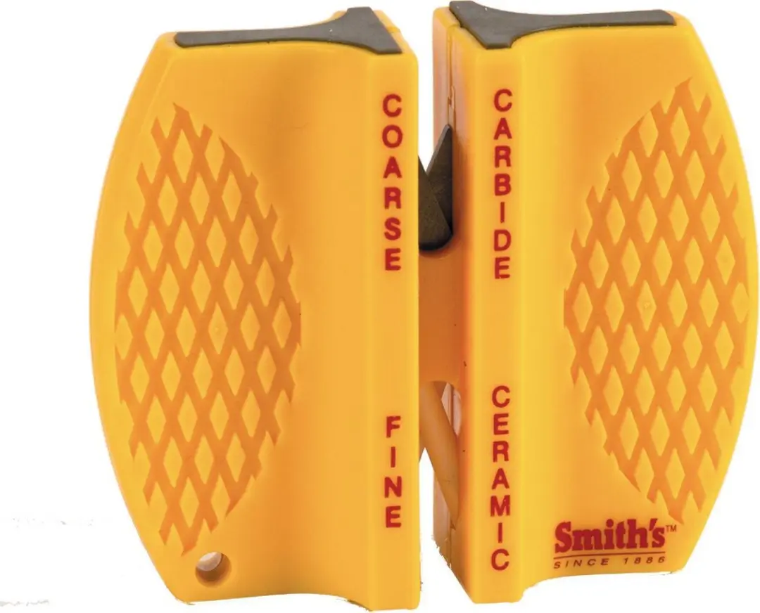 Smith’s 2-stap Dubbele Outdoor Hand Messenslijper Fileermes Zakmes Reis Slijpe