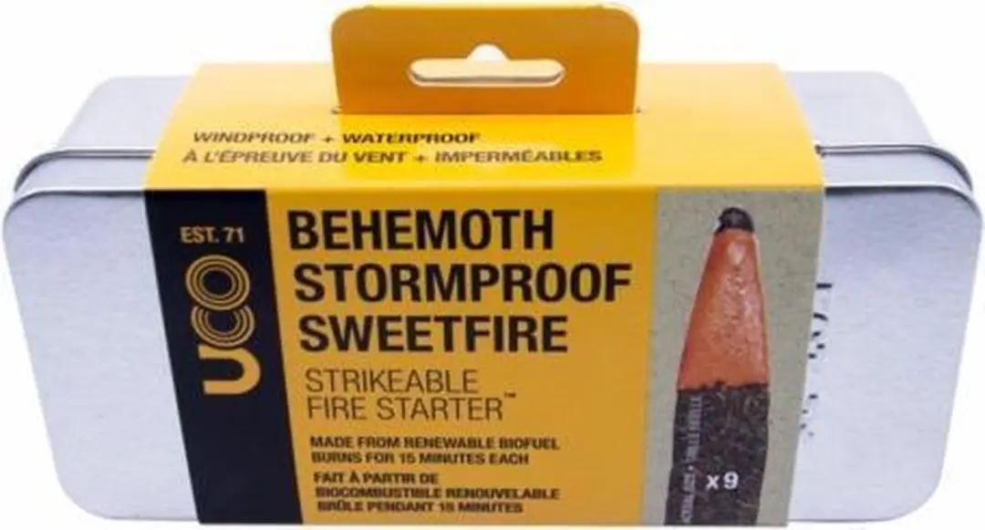 UCO Behemoth Stormproof Sweetfire Firestarter - 9 Stuks - afbeelding 4 van 6