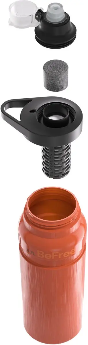 Katadyn BeFree AC Bottle 700ml - Rood - afbeelding 6 van 6