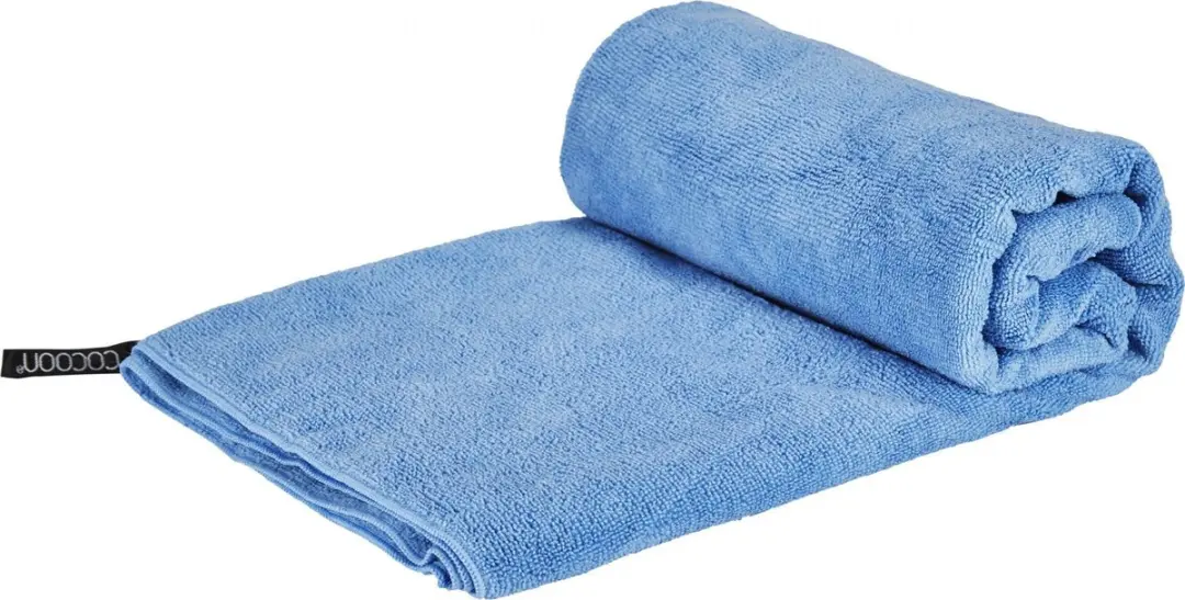 Cocoon Microvezel Terry Handdoek Light X-Large Lichtblauw