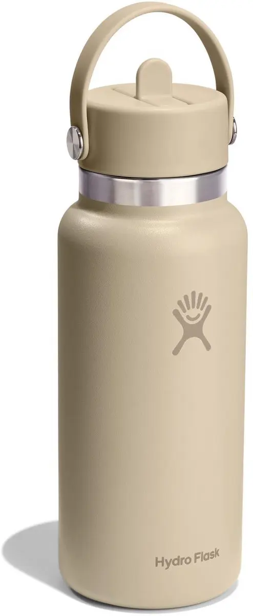 Hydro Flask Wide Mouth Flex Straw Cap 946ml Oat - afbeelding 2 van 4