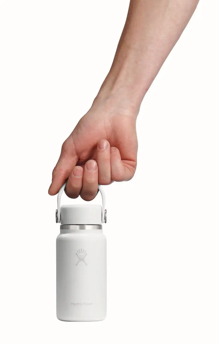 Hydro Flask Micro Hydro Drinkfles 200ml Wit - afbeelding 2 van 6