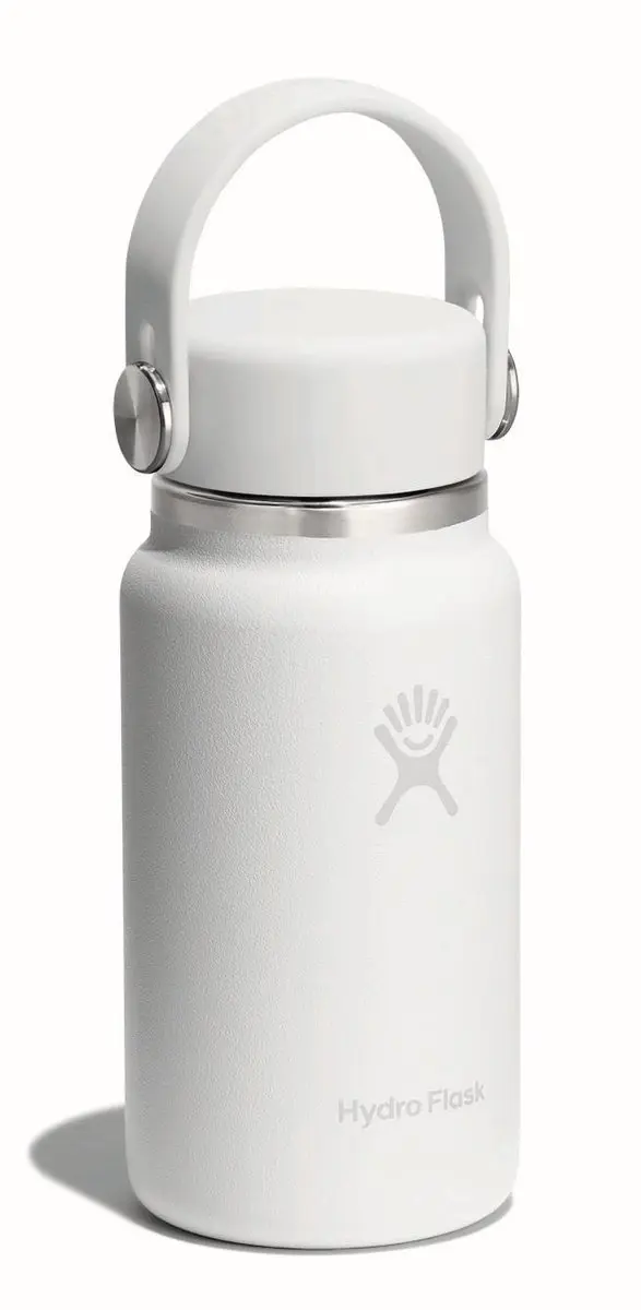Hydro Flask Micro Hydro Drinkfles 200ml Wit - afbeelding 3 van 6