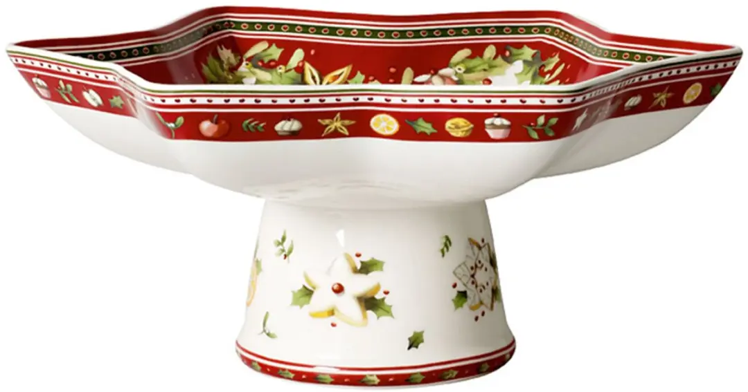 Villeroy & Boch Winter Bakery Delight Sterschaal op voet 27x21x12cm