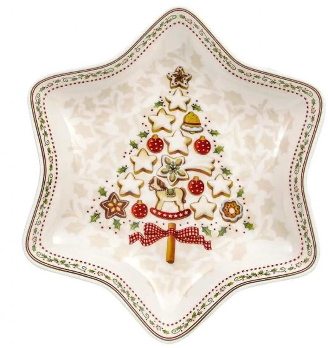 Villeroy & Boch Winter Bakery Delight Sterschaal Boom Medium