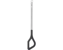 Rösle Kooklepel Basic Line 32 X 7 Cm Zilver/zwart