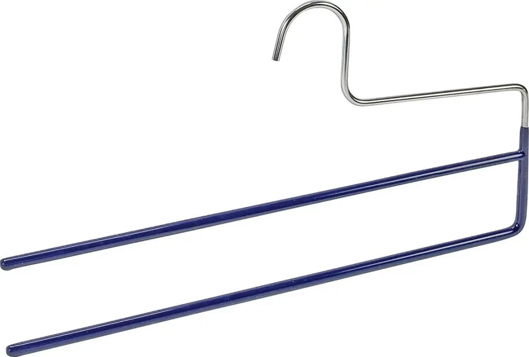 Wenko Baggy 2 Broekhanger 35cm Zilver/blauw