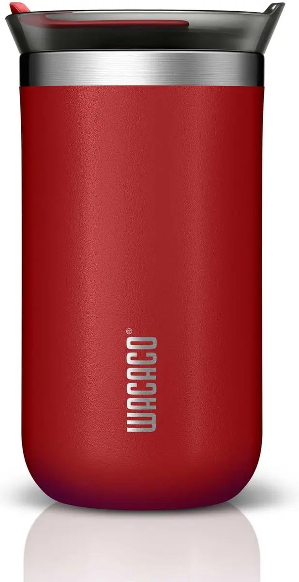 Wacaco Octaroma Lungo Thermosbeker 300ml - Carmine Red - afbeelding 6 van 6