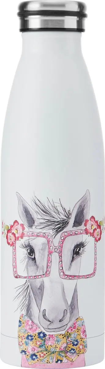 Thermosfles, 0.5 L, Dubbelwandig, Paard
