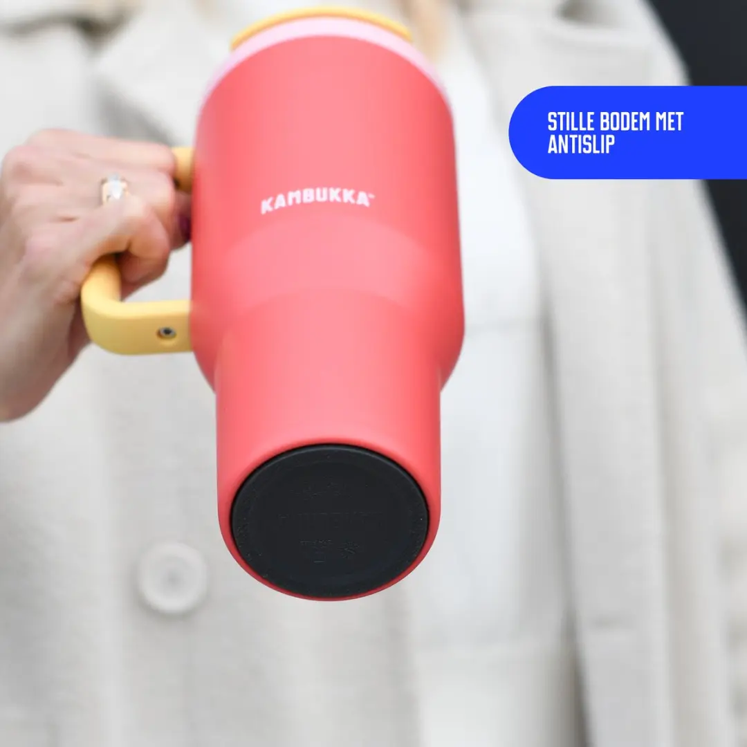 Kambukka Rio Tumbler 950ml - Pink Papaya - afbeelding 3 van 6